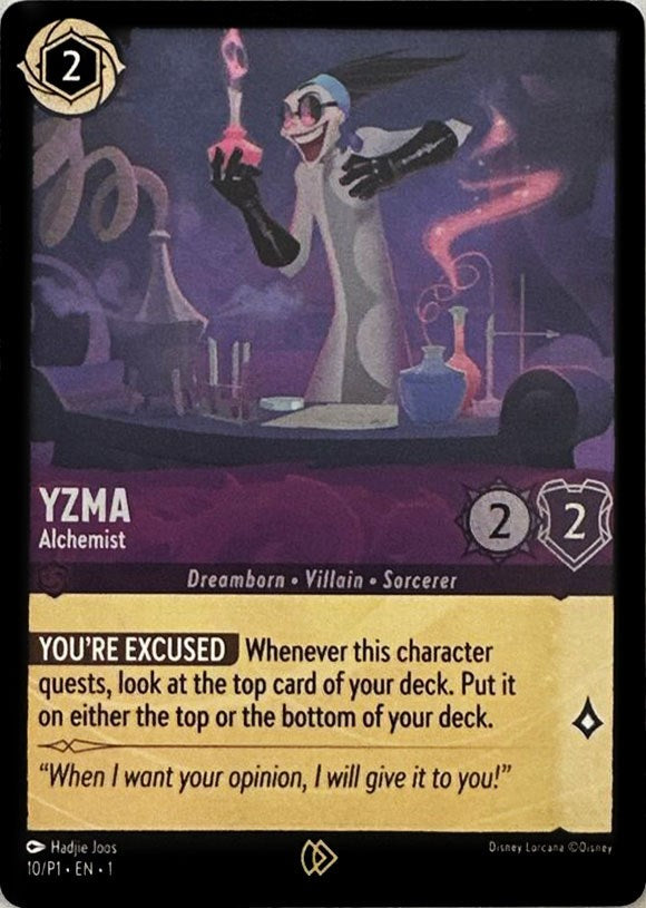 Yzma (10/P1) [Promo Cards] | Total Play