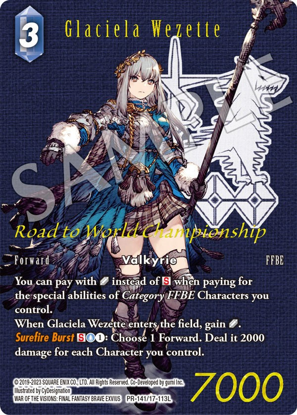 Glaciela Wezette [Promo Cards] | Total Play