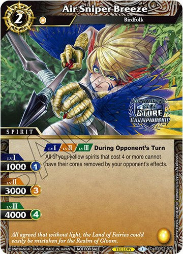 Air Sniper Breeze (Championship Card Pack 2023 Vol. 2) (BSS02-070) [Battle Spirits Saga Promo Cards] | Total Play