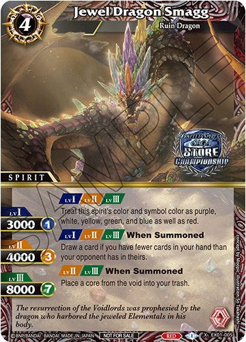 Jewel Dragon Smagg (Championship Card Set 2023 Vol. 2) (EX01-005) [Battle Spirits Saga Promo Cards] | Total Play