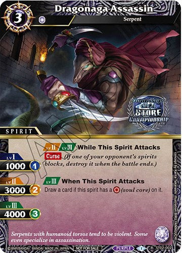 Dragonaga Assassin (Championship Card Set 2023 Vol. 2) (ST02-002) [Battle Spirits Saga Promo Cards] | Total Play