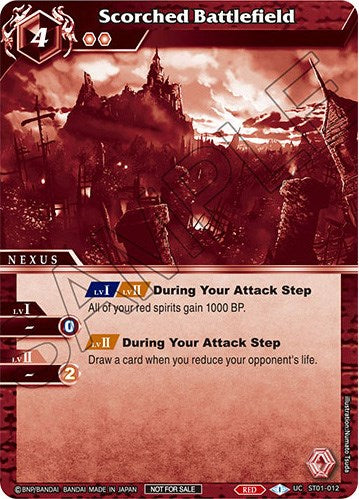 Scorched Battlefield (Event Pack Vol. 2) (ST01-012) [Launch & Event Promos] | Total Play