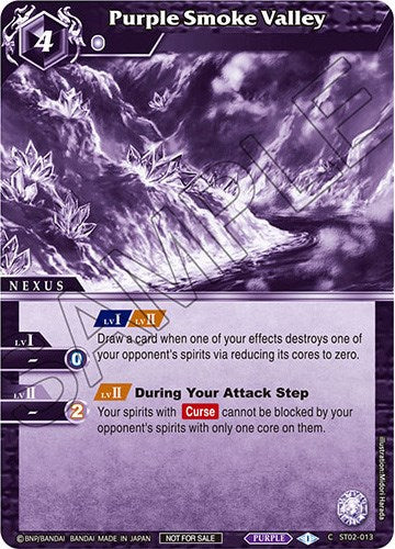 Purple Smoke Valley (Event Pack Vol. 2) (ST02-013) [Launch & Event Promos] | Total Play