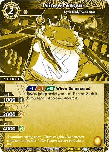 Prince Pentan (Event Pack Vol. 2) (ST04-010) [Launch & Event Promos] | Total Play