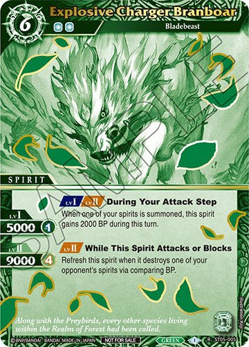 Explosive Charger Branboar (Finalist Card Set Vol. 2) (ST05-005) [Launch & Event Promos] | Total Play
