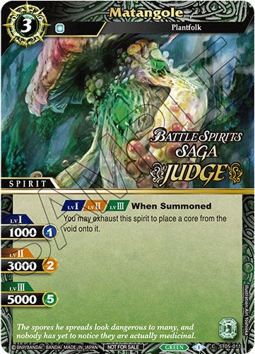 Matangole (Judge Pack Vol. 2) (ST05-011) [Battle Spirits Saga Promo Cards] | Total Play