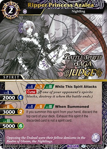 Ripper Princess Azales (Judge Pack Vol. 2) (BSS02-035) [Battle Spirits Saga Promo Cards] | Total Play