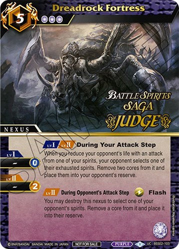 Dreadrock Fortress (Judge Pack Vol. 2) (BSS02-103) [Battle Spirits Saga Promo Cards] | Total Play