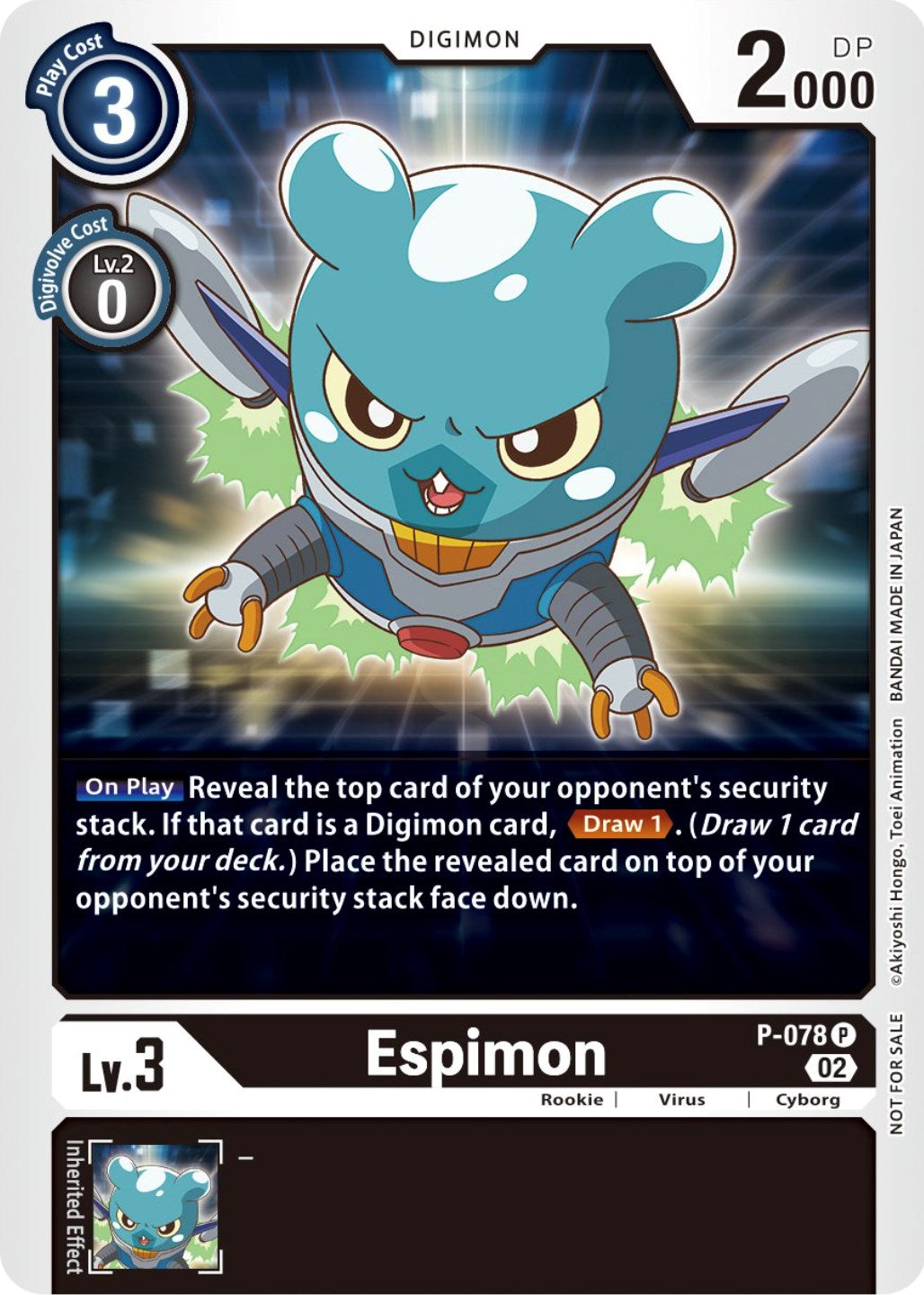 Espimon [P-078] (Versus Royal Knight Booster Pre-Release Pack) [Promotional Cards] | Total Play