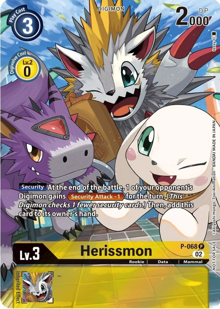 Herissmon [P-068] (Official Tournament Pack Vol. 10) [Promotional Cards] | Total Play