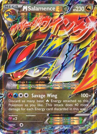 M Salamence EX (XY171) (Jumbo Card) [XY: Black Star Promos] | Total Play