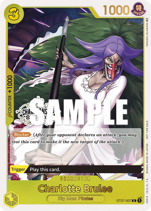 Charlotte Brulee (Store Championship Participation Pack) [One Piece Promotion Cards] | Total Play