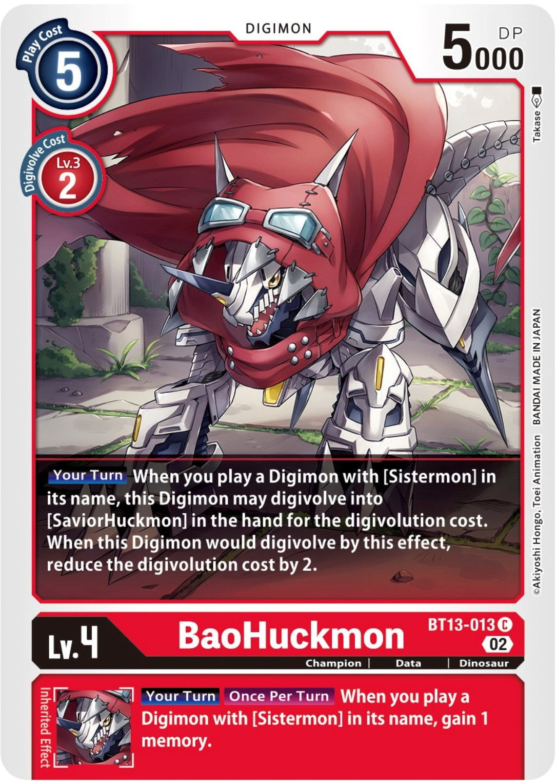 BaoHuckmon [BT13-013] [Versus Royal Knights Booster] | Total Play