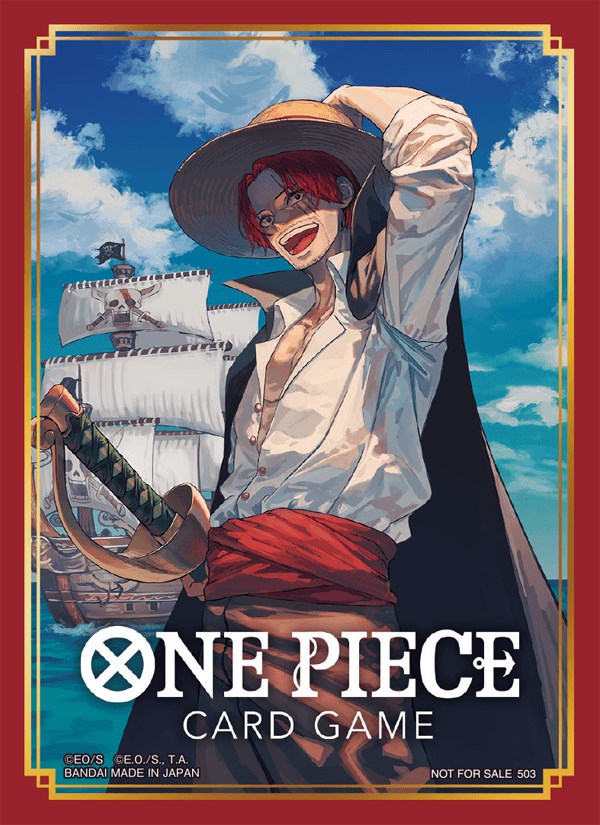 Bandai: 10ct Card Sleeves - Shanks | Total Play