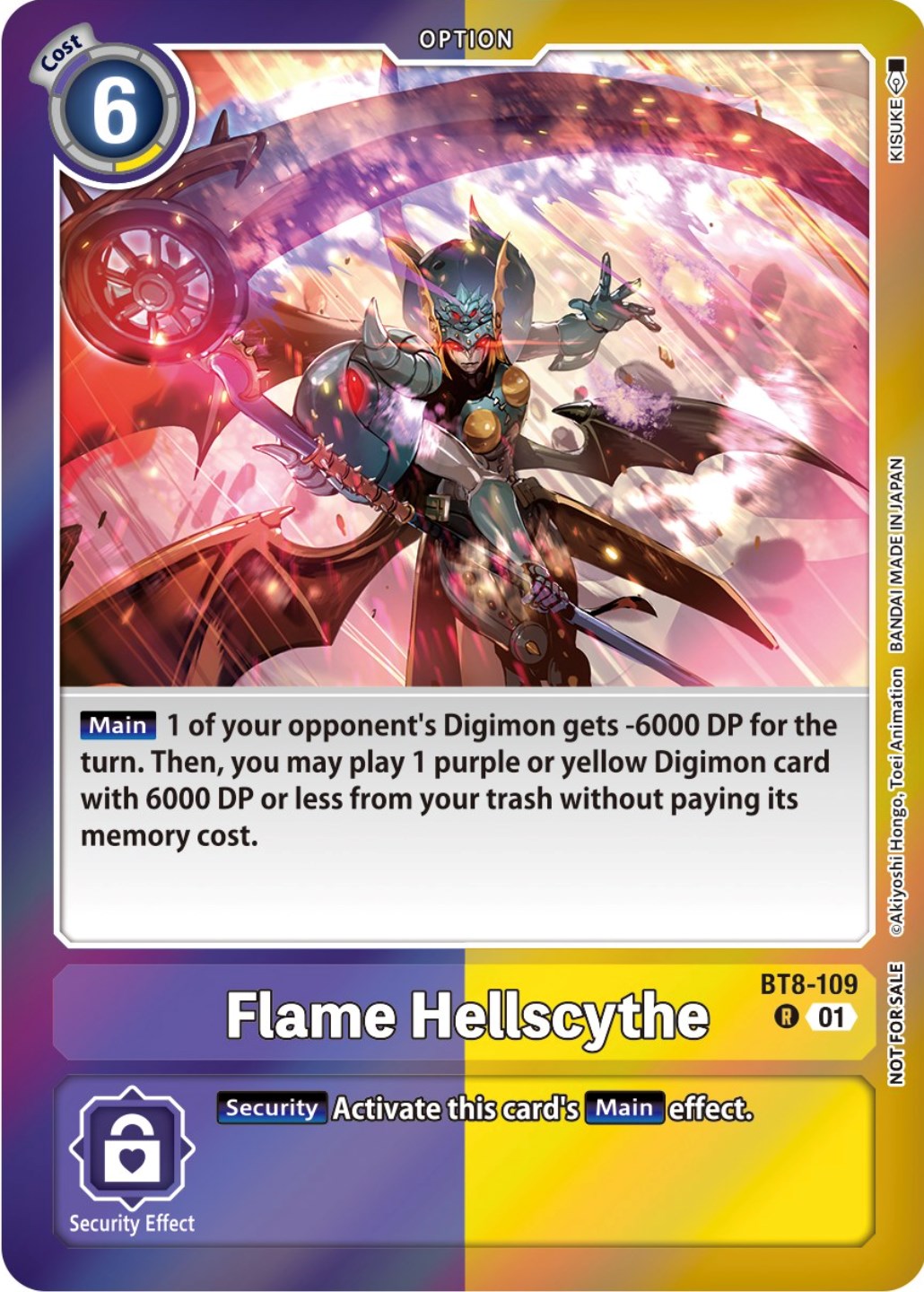 Flame Hellscythe [BT8-109] (Event Pack 5) [New Awakening Promos] | Total Play