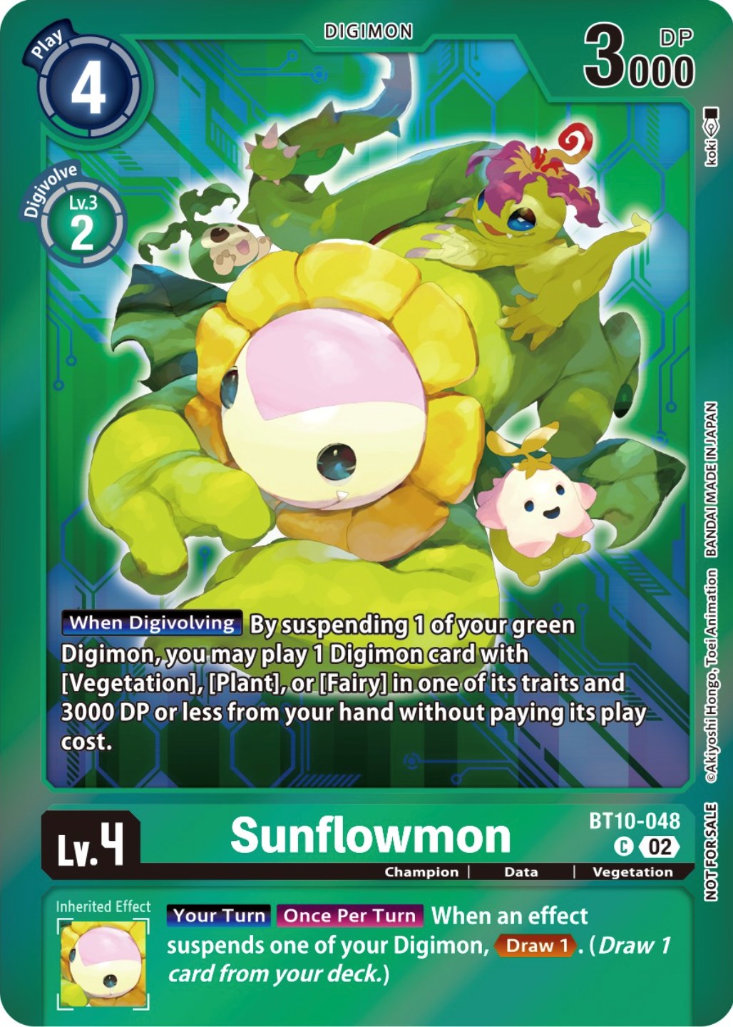 Sunflowmon [BT10-048] (Event Pack 5) [Xros Encounter Promos] | Total Play