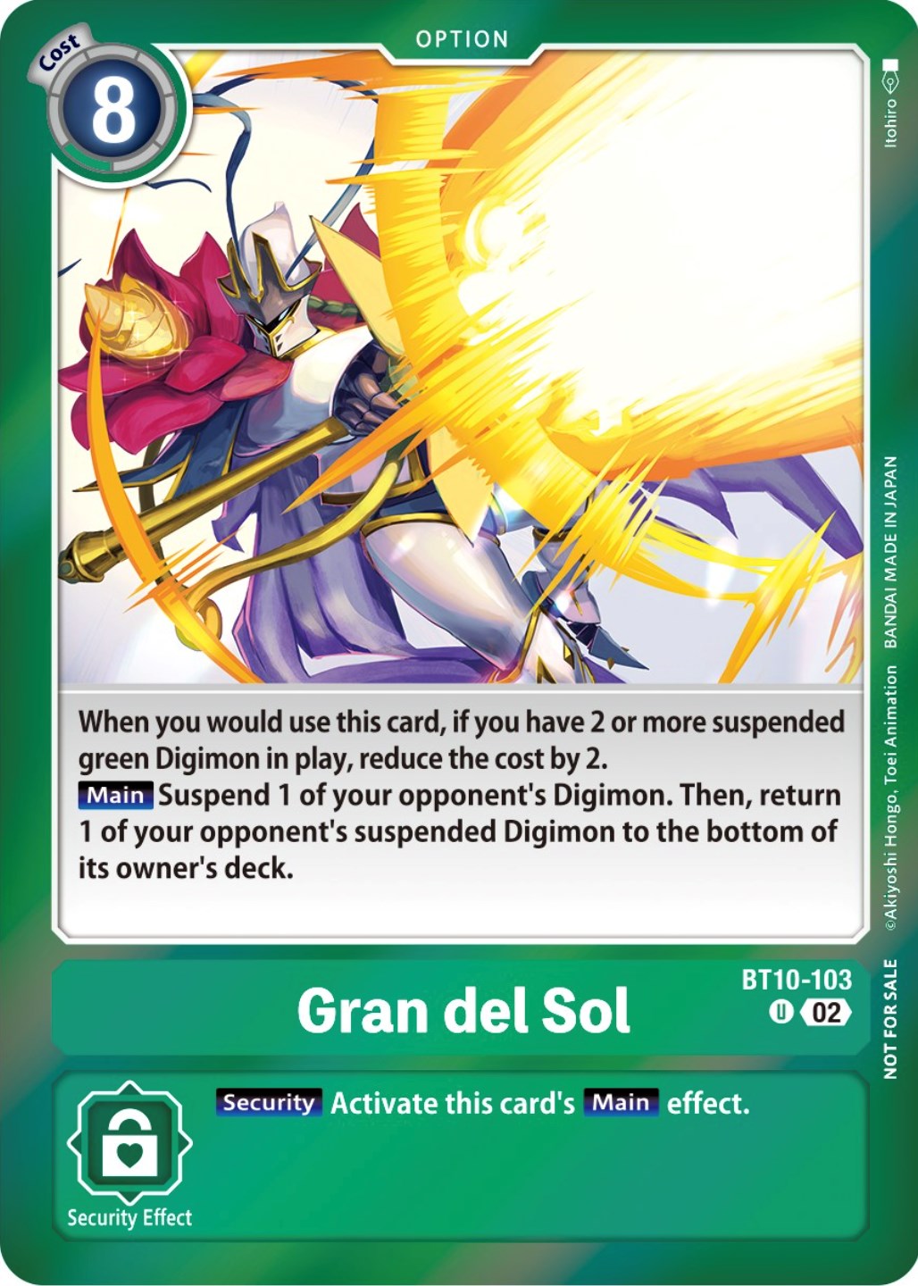 Gran del Sol [BT10-103] (Event Pack 5) [Xros Encounter Promos] | Total Play