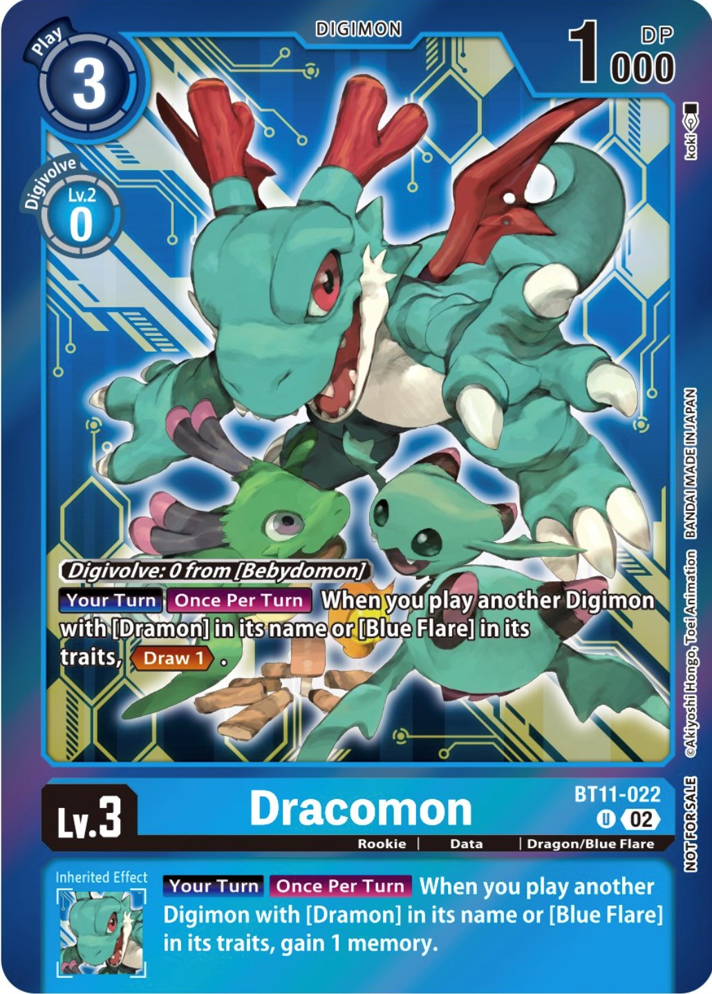 Dracomon [BT11-022] (Event Pack 5) [Dimensional Phase Promos] | Total Play