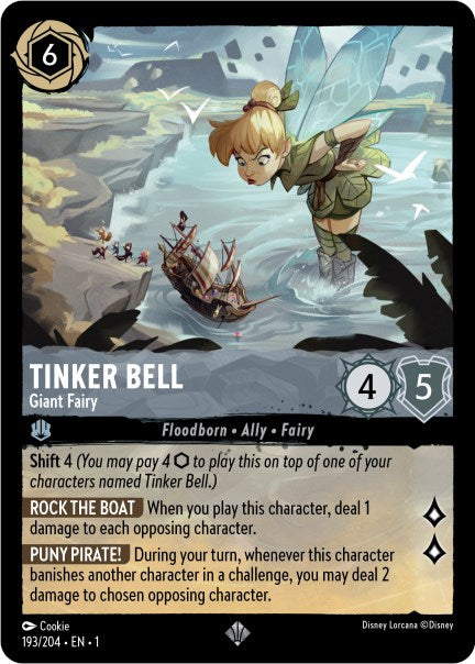 Tinker Bell - Giant Fairy (193/204) [The First Chapter] | Total Play