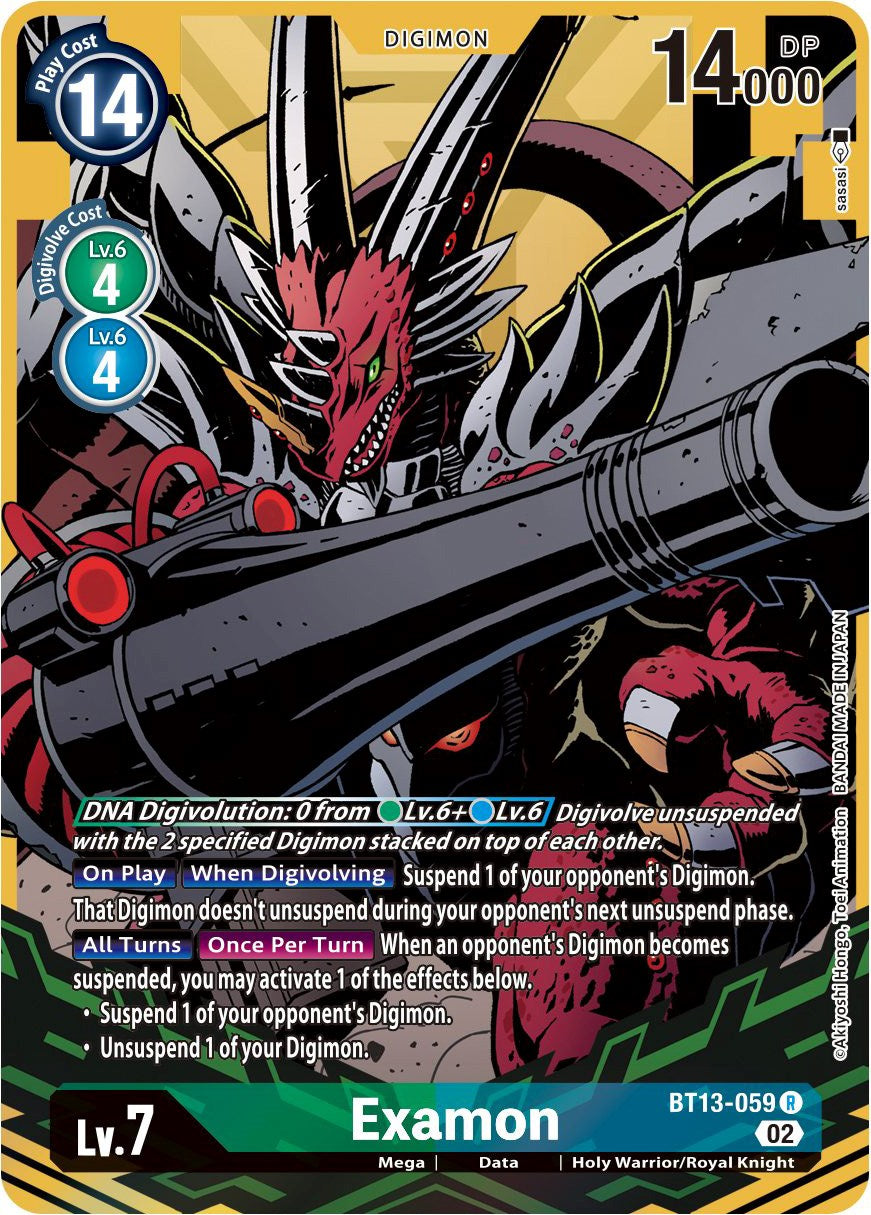 Examon [BT13-059] (Alternate Art) [Versus Royal Knights Booster] | Total Play