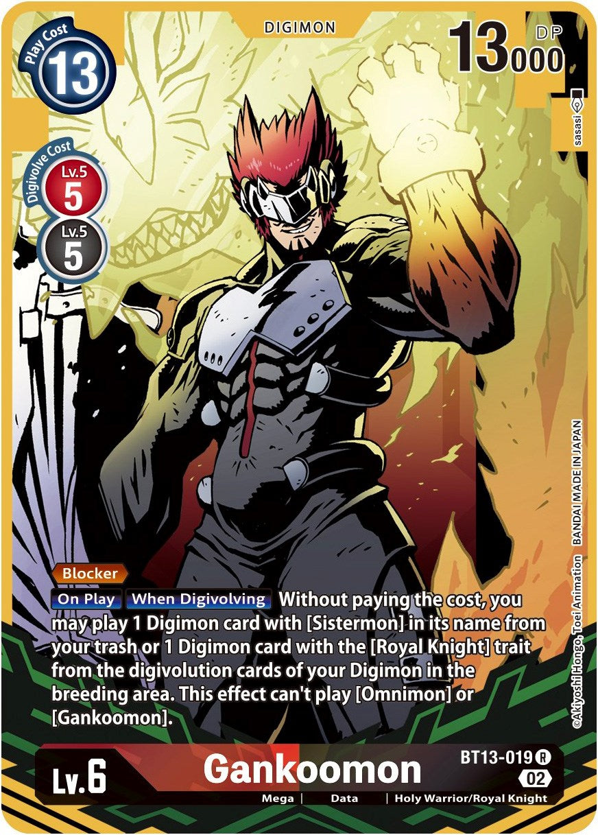 Gankoomon [BT13-019] (Alternate Art) [Versus Royal Knights Booster] | Total Play