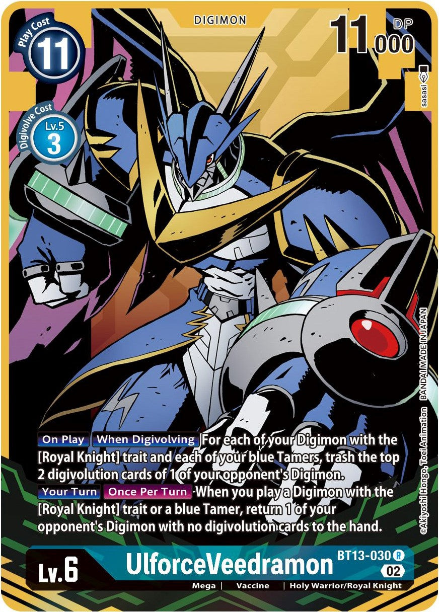 UlforceVeedramon [BT13-030] (Alternate Art) [Versus Royal Knights Booster] | Total Play