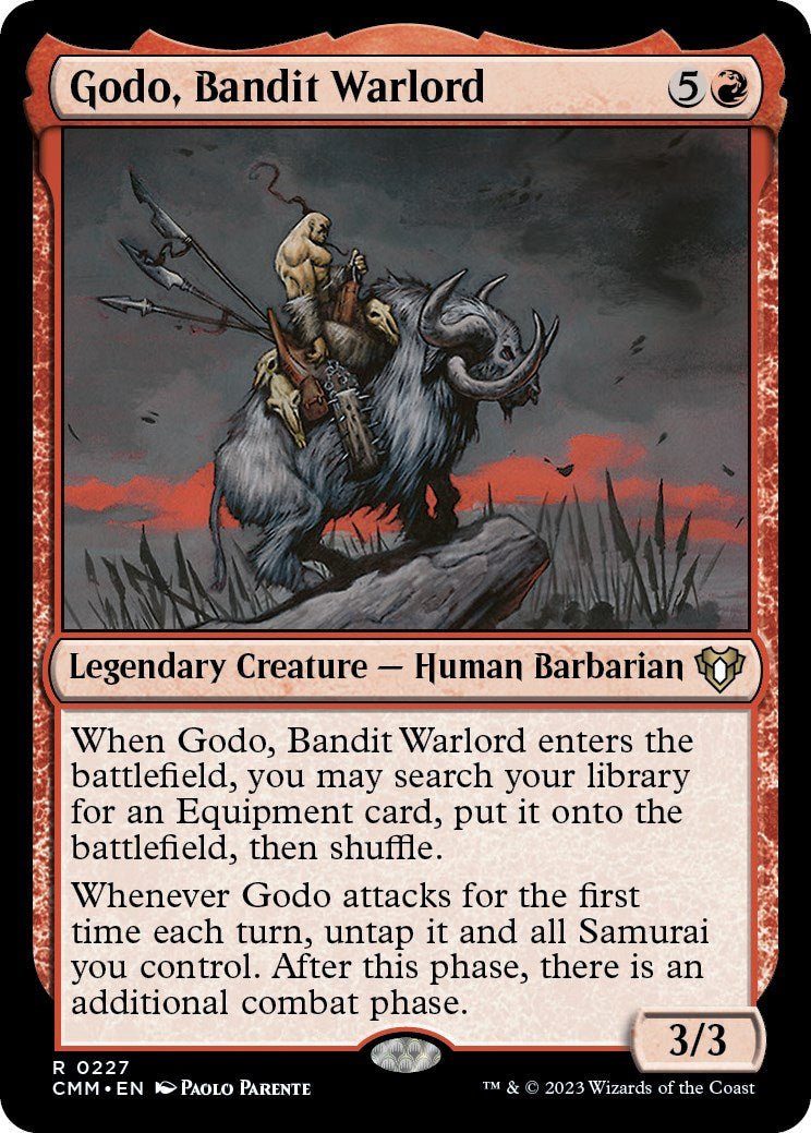 Godo, Bandit Warlord [Commander Masters] | Total Play