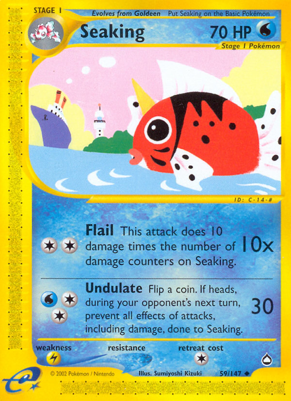 Seaking (59/147) [Aquapolis] | Total Play