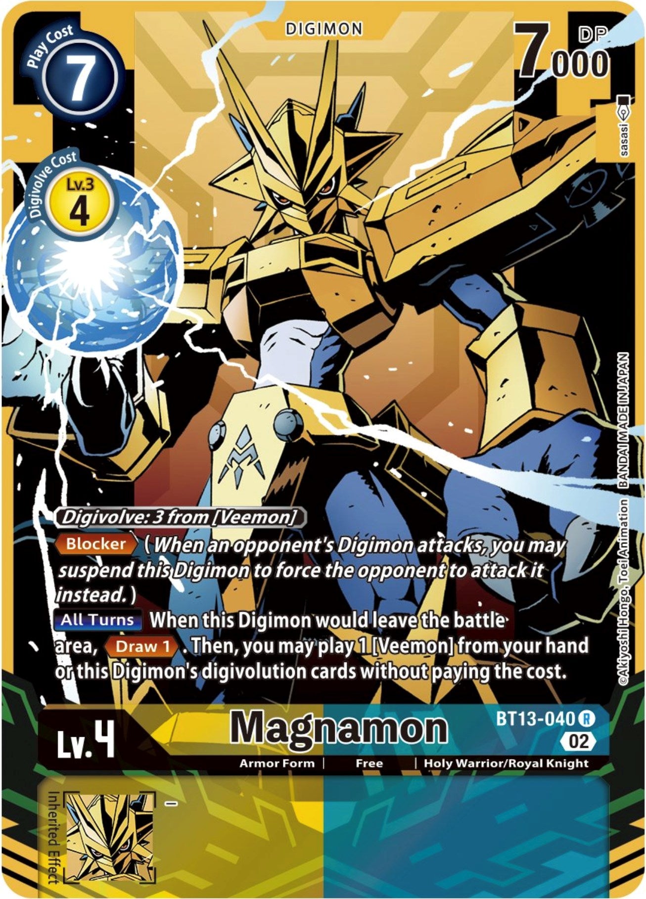 Magnamon [BT13-040] (Alternate Art) [Versus Royal Knights Booster] | Total Play