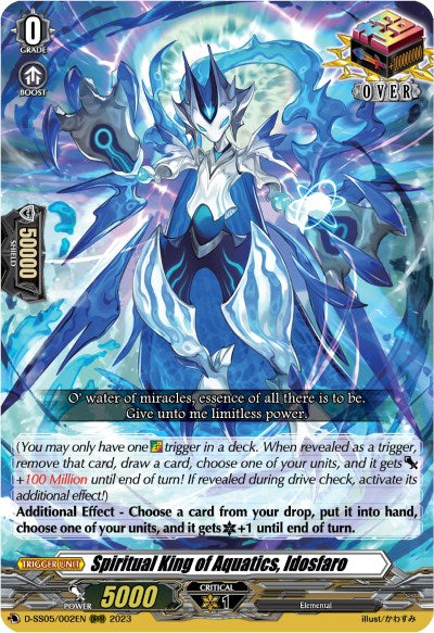 Spiritual King of Aquatics, Idosfaro (D-SS05/002EN) [Festival Booster 2023] | Total Play