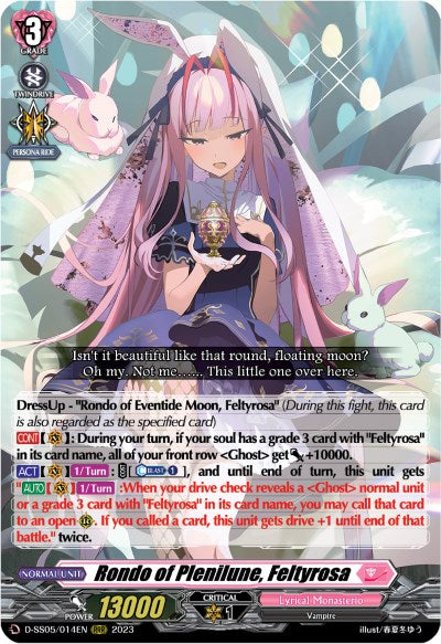 Rondo of Plenilune, Feltyrosa (D-SS05/014EN) [Festival Booster 2023] | Total Play