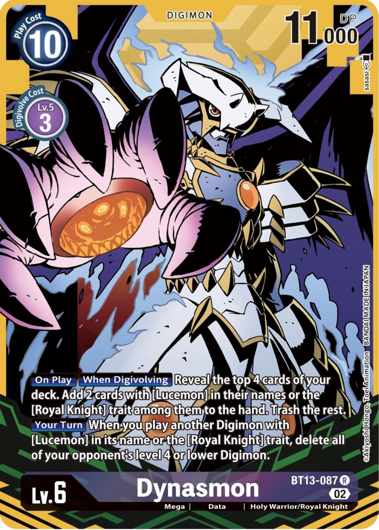 Dynasmon [BT13-087] (Alternate Art) [Versus Royal Knights Booster] | Total Play