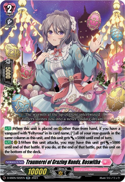 Traumerei of Grazing Hands, Roswitha (D-SS05/022EN) [Festival Booster 2023] | Total Play