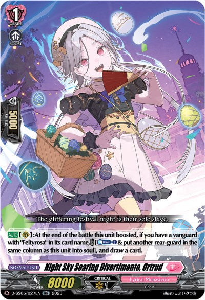 Night Sky Searing Divertimento, Ortrud (D-SS05/027EN) [Festival Booster 2023] | Total Play