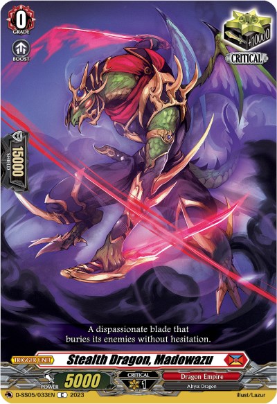 Stealth Dragon, Madowazu (D-SS05/033EN) [Festival Booster 2023] | Total Play