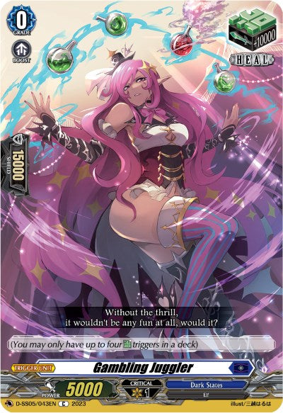 Gambling Juggler (D-SS05/043EN) [Festival Booster 2023] | Total Play