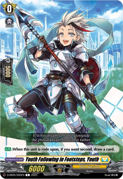 Youth Following in Footsteps, Youth (D-SS05/050EN) [Festival Booster 2023] | Total Play