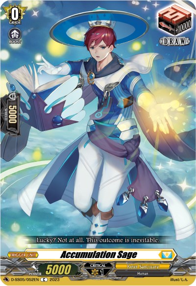 Accumulation Sage (D-SS05/052EN) [Festival Booster 2023] | Total Play