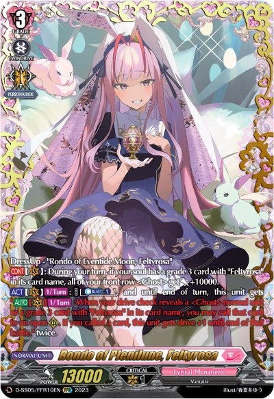 Rondo of Plenilune, Feltyrosa (D-SS05/FFR10EN) [Festival Booster 2023] | Total Play