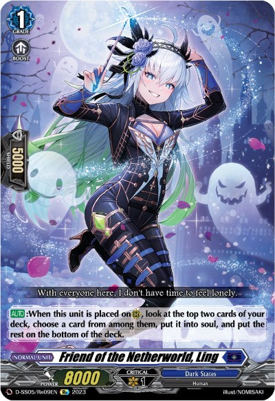 Friend of the Netherworld, Ling (D-SS05/Re09EN) [Festival Booster 2023] | Total Play