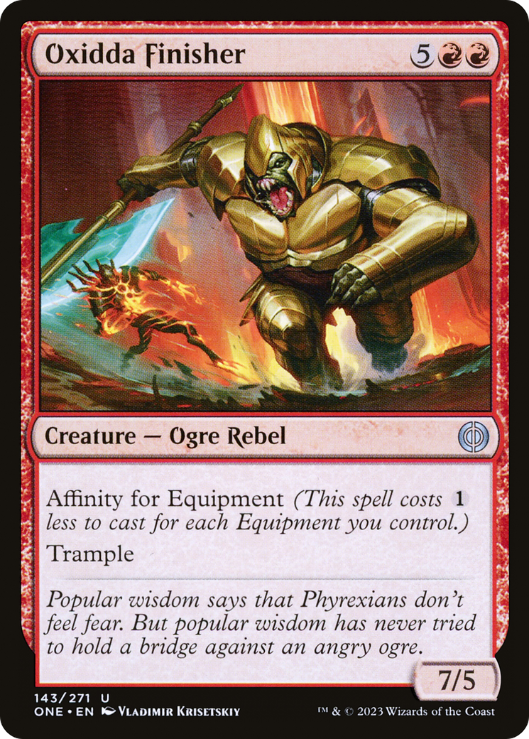 Oxidda Finisher [Phyrexia: All Will Be One] | Total Play
