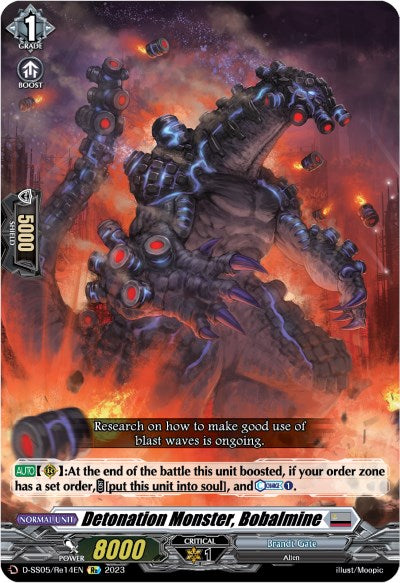 Detonation Monster, Bobalmine (D-SS05/Re14EN) [Festival Booster 2023] | Total Play