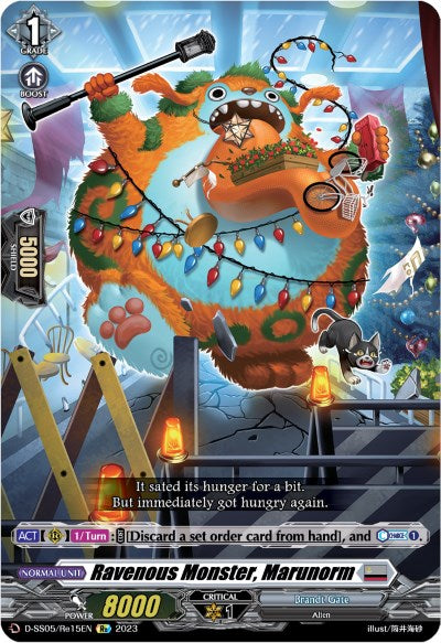Ravenous Monster, Marunorm (D-SS05/Re15EN) [Festival Booster 2023] | Total Play