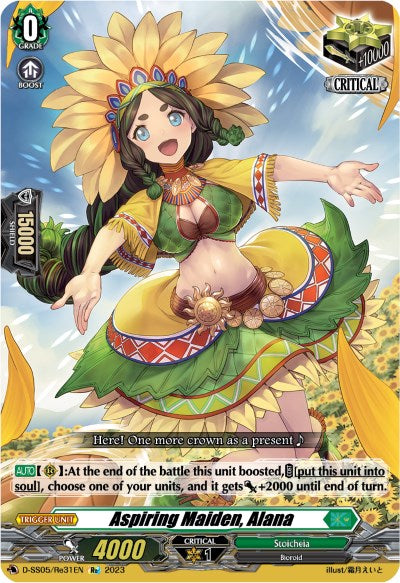 Aspiring Maiden, Alana (D-SS05/Re31EN) [Festival Booster 2023] | Total Play