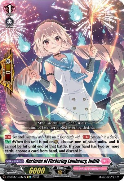 Nocturne of Flickering Lambency, Judith (D-SS05/Re35EN) [Festival Booster 2023] | Total Play