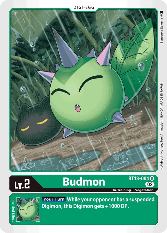 Budmon [BT13-004] [Versus Royal Knights Booster] | Total Play