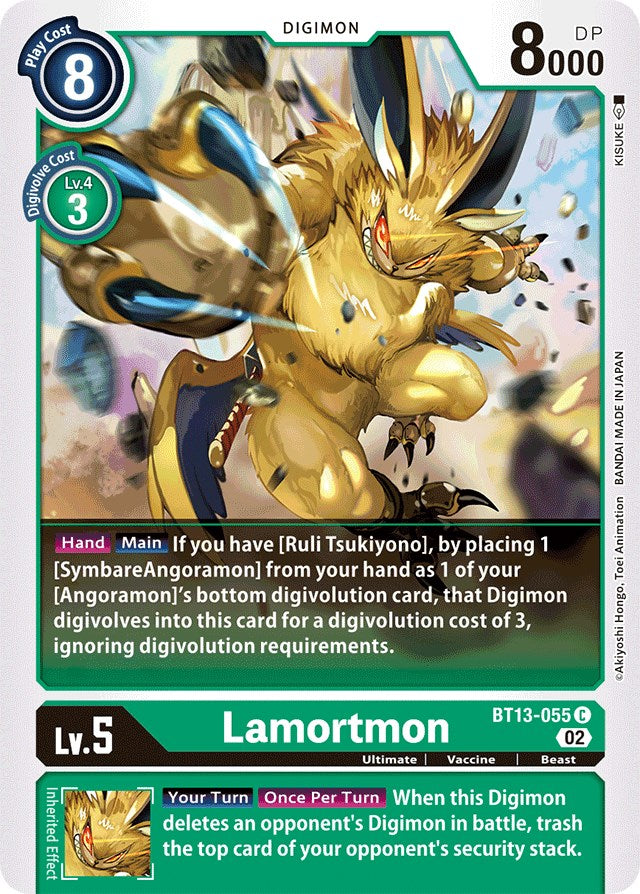 Lamortmon [BT13-055] [Versus Royal Knights Booster] | Total Play