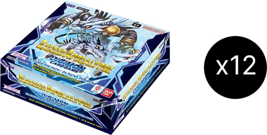 Exceed Apocalypse - Booster Box Case [BT15] | Total Play