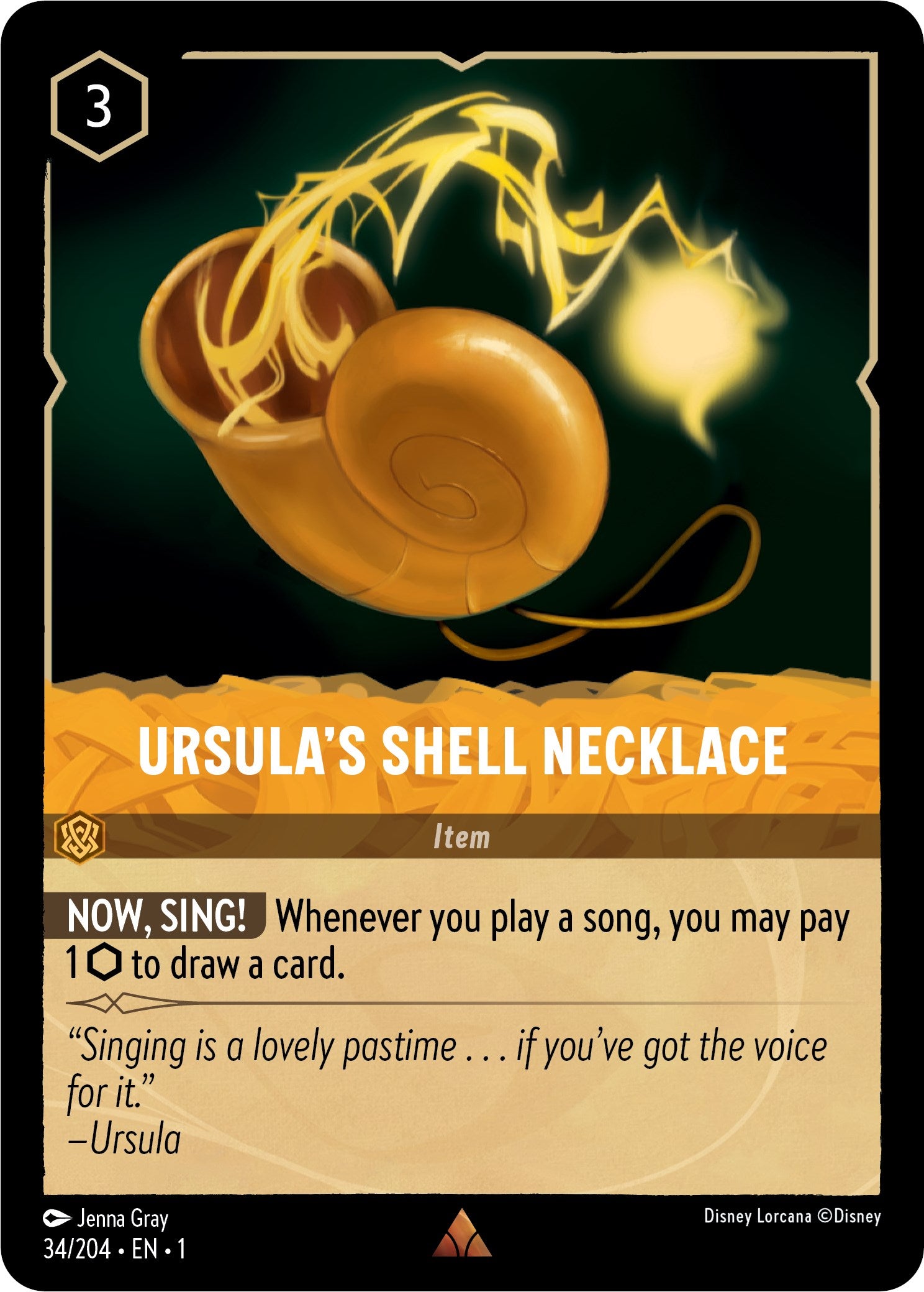 Ursula's Shell Necklace (34/204) [The First Chapter] | Total Play
