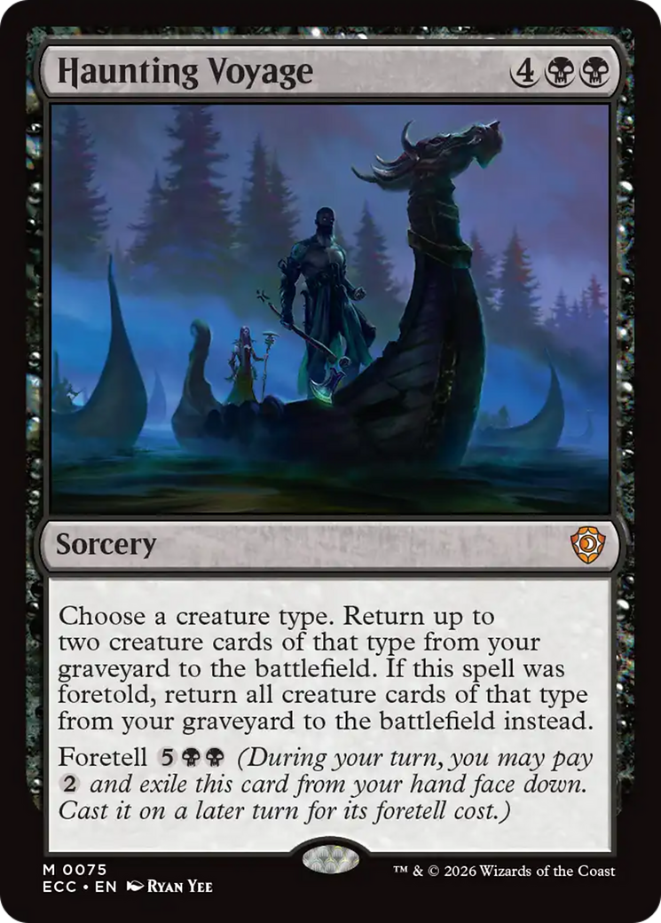 Haunting Voyage [Lorwyn Eclipsed Commander] | Total Play